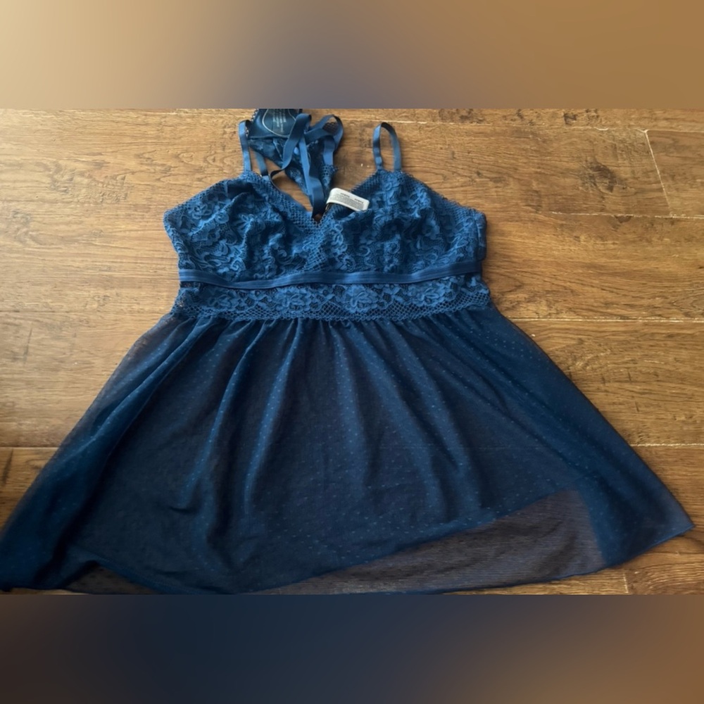 City chic blue lingerie 16 NEW gorgeous color